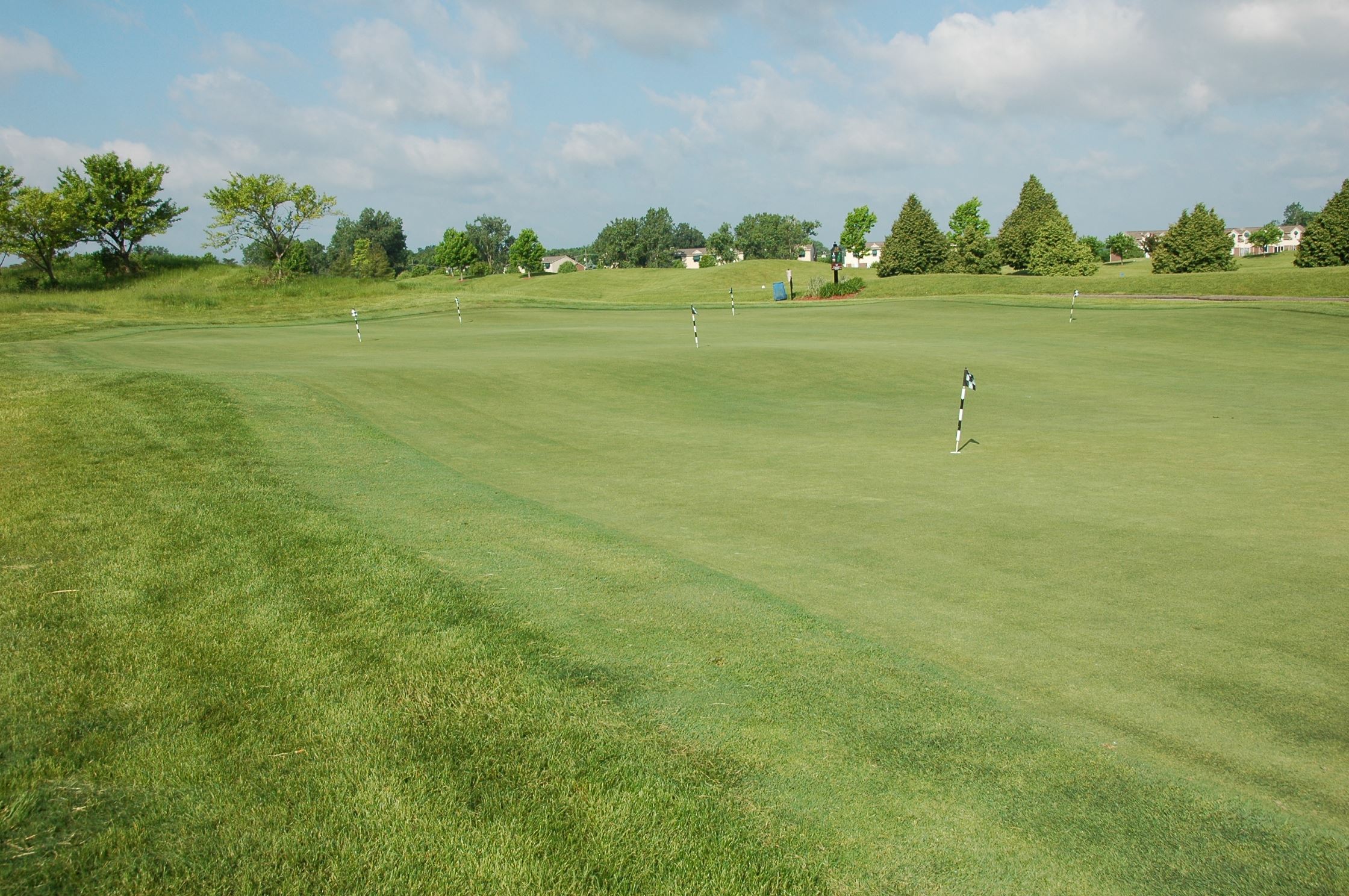 The beautiful scenery of the Lakes of Taylor Golf Course.
